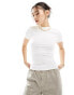 Фото #1 товара The Couture Club soft touch emblem baby t-shirt in off white