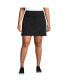 ფოტო #1 პროდუქტის Plus Size Active High Impact High Rise Flat Front Skorts