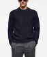 ფოტო #1 პროდუქტის Men's Ribbed Details Knitted Sweater