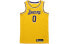 Фото #1 товара Футболка баскетбольная Nike NBA 20-21 CW3669-735 Кузьма 0 номер мужская Желтый 520 Birthday