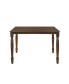 Фото #3 товара Dylan Counter Height Table in Walnut Finish DN00622