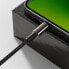 Kabel przewód do iPhone USB-C - Lightning szybkie ładowanie 20W 1m - cały czarny