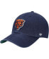 Фото #2 товара Men's Navy Chicago Bears Franchise Mascot Logo Fitted Hat