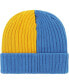 ფოტო #2 პროდუქტის Men's Powder Blue Los Angeles Chargers Fracture Cuffed Knit Hat