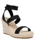 Фото #1 товара Women's Wonder Elastic Strap Wedge Sandals