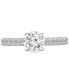 Фото #3 товара Diamond Solitaire Plus Engagement Ring (1 ct. t.w.) in 14k White Gold