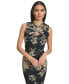 Фото #4 товара Women's Floral Front-Slit Midi Dress