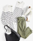 Фото #5 товара Women's Striped Cardigan Sweater, Created for Macy's