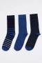 Носки defacto Printed Trio Socks