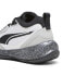 Puma Playmaker Pro Splatter 37757606 Mens White Athletic Basketball Shoes