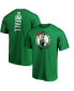 Фото #1 товара Men's Tacko Fall Kelly Green Boston Celtics Playmaker Name Number T-Shirt