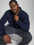 Фото #5 товара Men´s sweatshirt JJEBASIC SWEAT ZIP 12182493 Navy Blaze r