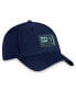 Men's Deep Sea Blue Seattle Kraken Authentic Pro Training Camp Flex Hat