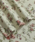 Dollhouse Floral Heavyweight Cotton Flannel Printed Extra Deep Pocket Twin XL Sheet Set