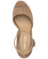 Фото #4 товара Women's Reeta Block-Heel Platform Sandals, Created for Macy's