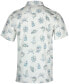 Фото #2 товара Men's Tell No Tales Graphic Print Short-Sleeve Button-Up Shirt