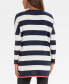 Фото #3 товара Women's Bold Stripe Cotton Knit Maternity and Nursing Jumper