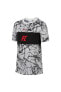 F.C dri fit futbol erkek çocuk gri spor t-shirt