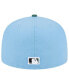 Men's Sky Blue, Cilantro New York Mets 1986 World Series 59FIFTY Fitted Hat