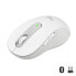 Фото #1 товара Logitech Signature M650 L Wireless Mouse - Right-hand - Optical - RF Wireless + Bluetooth - 2000 DPI - White