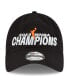 Фото #2 товара Men's Black Las Vegas Aces 2023 WNBA Finals Champions Locker Room 9TWENTY Adjustable Hat