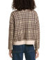 Фото #2 товара Rosewater Remi V-Neck Cardigan Women's Brown L