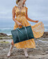 ფოტო #11 პროდუქტის Women's Genuine Leather Sandstorm Tote Bag