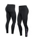 ფოტო #2 პროდუქტის Women's Black Colorado Rockies Wordmark Stack Leggings