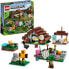 Фото #1 товара LEGO 21190 Minecraft The Abandoned Village Set with Toy House, Zombie Hunter Camp, Workshop, Farm and Accessories, Includes 3 Figures Including 2 Zombie Villagers, Hunter and a Cat Animal Figure