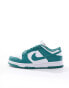 Nike Dunk Low NN trainers in white and green