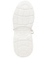 Фото #5 товара Women's Chelsie Emblem Knit Lace-Up Sneakers