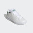 儿童 adidas neo Advantage K 舒适耐磨休闲板鞋 白绿 / Детские кроссовки adidas Advantage Lifestyle Court Lace Shoes (Белые)