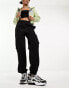 Фото #1 товара Noisy May cargo trousers with pocket details in black