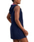 Фото #3 товара Women's Airflow Sleeveless Hoodie Swim Cover-Up