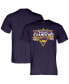 Фото #1 товара Men's & Women's Purple LSU Tigers 2024 NCAA Women's Gymnastics National Champions T-Shirt