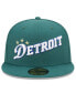 Фото #3 товара Men's Green Detroit Pistons 2022/23 City Edition Official 59FIFTY Fitted Hat