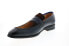 Фото #7 товара Carrucci KS478-120SC Mens Blue Leather Loafers & Slip Ons Penny Shoes