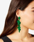 ფოტო #18 პროდუქტის Women's Satin Petal Duster Earrings