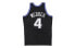 Фото #2 товара Mitchell & Ness NBA 复古运动球衣 AU球员版 98-99赛季 国王队 克里斯韦伯 4号 男款 黑色 / Жилетка баскетбольная Mitchell & AJY4LG19021-SKIBLCK98CWE