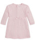 ფოტო #1 პროდუქტის Baby Cotton Cable-Knit Dress