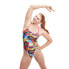 Фото #1 товара SPEEDO Allover Digital Lattice Tie-Back Swimsuit