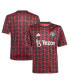 ფოტო #1 პროდუქტის Big Boys and Girls Manchester United 2024/25 Pre-Match Top