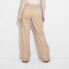Women's Mid-Rise Wide Leg Cargo Beach Pants - Wild Fable Light Taupe M