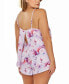 ფოტო #2 პროდუქტის Plus Size 2Pc. Soft Floral Tank and Short Pajama Set