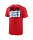 Фото #3 товара Men's Red Chicago Bulls Hometown Originals Clutch T-shirt