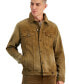 ფოტო #3 პროდუქტის Men's Dean Long Sleeve Button Front Denim Jacket