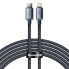 Фото #1 товара Kabel przewód do szybkiego ładowania i transferu danych USB-C Iphone Lightning 20W 2m czarny