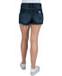 ფოტო #2 პროდუქტის Juniors' Frayed-Hem Destructed Shorts