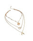 ფოტო #1 პროდუქტის Women's Nature Layered Necklace