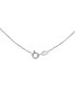 Фото #5 товара Diamond Halo 18" Pendant Necklace (3/4 ct. t.w.) in 14k White, Yellow or Rose Gold